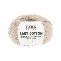 Pelote À Tricoter Baby Cotton Naturally Colored – Lang Yarns 02 Beige - LangYarns