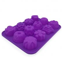 Planche De 12 Moules En Silicone - Foli'flora - Joli'Essence