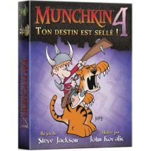 Jeu de société Jeu de stratégie Asmodee Munchkin 4 Ton Destin est Sellé Extension