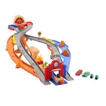 Piste De Course Rescue Road - Coffret De Quatre Véhicules - Disney Pixar - Jfl57 - Cars
