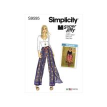 Patron Simplicity 9595 - Ensemble Jupe Et Pantalon Taille N°taille Unique