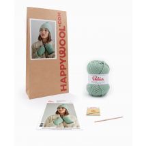 Kit Crochet Bonnet Mitaines Clémence Opaline Tu - Phildar