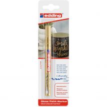 Marqueur Peinture Brillante 753 Blister De 1 Or 1-2,5 Mm Edding - Edding