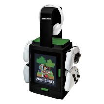 Minecraft - Station De Rangement Gaming Minecraft Avec Éclairage - Numskull
