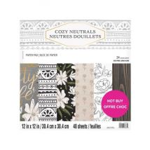 Bloc De 48 Feuilles Recto Cosy Neutral Craft Smith - Craft smith