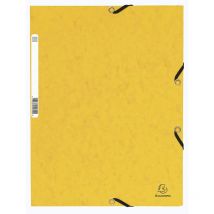 Chemise 3 Rabats Jaune - Exacompta