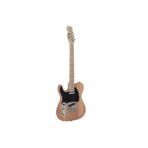 Dimavery Guitare Electrique Télécaster Tl-601 Naturelle Gauchère