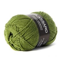 Laine Pull Tradi-merino Plassard 75 Vert Olive