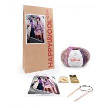 Kit Tricot Pull Laine Alpaga Nassima Freesia 42/44 - Phildar