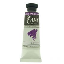 Peinture À L'Huile Fine En Tube Mauve Permanent 45ml - Amt