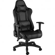 Fauteuil De Bureau Chaise Siège Sport Gamer Noir 08_0000368 - No Name