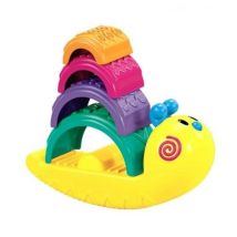 Escargot Empilo Arc-en-ciel - Fisher-price - Y2778 - Jouet À Empiler - Fisher Price