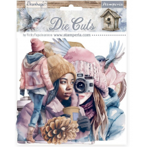 Die Cuts Stamperia Happiness Dewdrops Stamperia Scrapbooking