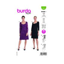 Patron Burda 5835-robe Taille N°fr 36-46