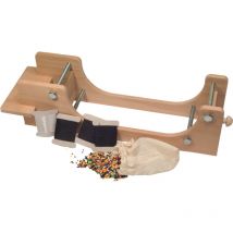 Grand Cadre De Tissage Avec Perles - Dieters Holzspielzeug
