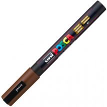 Marqueur Posca Pc-3m Marron | Pointe Fine Conique