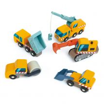 Set Véhicules De Chantier - Tender Leaf Toys
