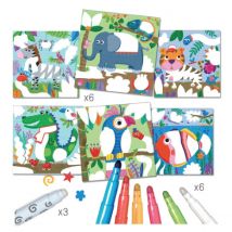 Coloriage Magique Animocolo - Coffret Créatif Pour Enfants - Créa Lign'
