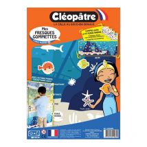 Gommettes - Atelier Fresque Fonds Marins - Cléopâtre - Cléopatre