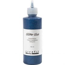 Colle À Paillettes, Bleu Foncé, 118 Ml/ 1 Flacon - CC Hobby