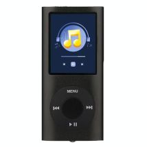 Lecteur Mp4 Écran Tft 1.8 Pouces Avec Écouteurs Et Câble Noir Noir Yonis - Yonis