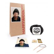 Kit Tricot Bonnet Olympique Noir Tu - Pingouin