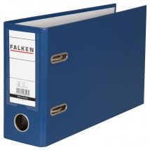 Classeur À Levier Pp A5 À L'Italienne Dos De 80mm - Bleu - X 10 - Falken