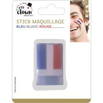 Maquillage - Bleu, Blanc, Rouge - Drapeau De La France - Supporteur - Déguisement - Petit Joueur