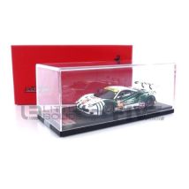 Voiture Miniature De Collection - Looksmart - Ferrari 488 Gte Evo - Échelle 1/43 - Le Mans 2021 - Blanc/vert - LookSmart