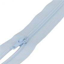 Fermeture Sport Séparable Maille Spirale - Bleu Layette - My mercerie
