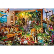 Puzzle Animaux Dans La Chambre 6000 Pieces - Collection Mer - Educa 17679 - Educa
