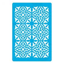 Pochoir Plastique Souple Réutilisable 18,5 X 14,5 Cm Fabrika Decoru Decoration 321 - FABRIKA DECORU