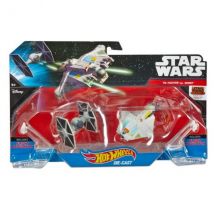 Pack De 2 Vaisseaux Star Wars Tie Fighter Et Ghost 6.5cm - Hot Wheels - Mattel - Dlp58 - Star Wars