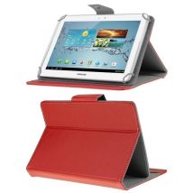 Etui Tablette 10 Pouces Rabat Magnétique Protection Universelle Intégrale Rouge Yonis - Yonis