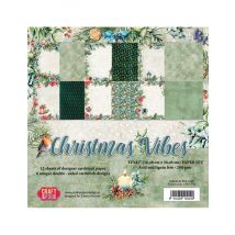 Pochette De 12 Feuilles Ambiance De Noël - Craft and you design