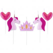 5 Bougies - Princesse - Pme