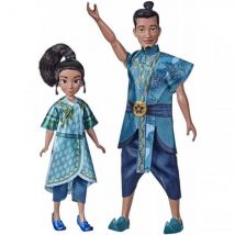Coffret 2 Poupees : Jeune Raya Et Chef Benja - Set Disney Exclusif Raya Et Le Dernier Dragon - Hasbro - F1350 - DISNEY PRINCESS