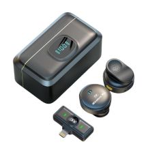 Microphone Sans Fil Usb-c Avec Réduction De Bruit Et Clip Magnétique Yonis - Yonis
