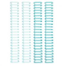 Stop 4 Anneaux De Reliure Bleu 2,5 Cm - We R - We R Memory