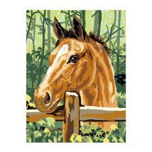 Kit Canevas Poulain 25x30cm - LUC