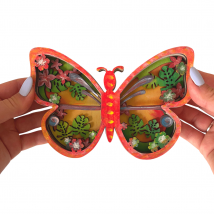 Kit En Bois 3d À Peindre Papillon Creatifwood