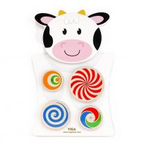 Panneau D'Activités Mural Vache - Viga Toys