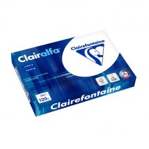 Lot De 5 Ramettes De 250 Feuilles De Papier 120g A4 210x297 Mm Certifié Pefc Blanc Clairalfa - Clairalfa