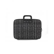 Mallette Bombata Tweed 15'' - Noir