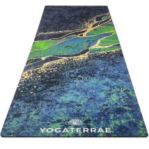 Tapis De Yoga Antidérapant Kanana Suédé-caoutchouc Naturel Ligne Confort 183x61x0,1 Cm Poids 2,3 Kg - YOGATERRAE