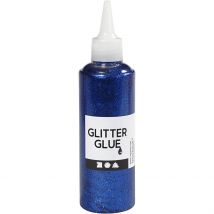 Colle À Paillettes, Bleu Foncé, 118 Ml/ 1 Flacon - CC Hobby