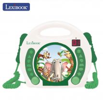 Lecteur Cd Portable Avec 2 Microphones Animaux - Lexibook