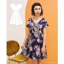 Patron Robe - Mai- Taille 34 À 48 - Majam
