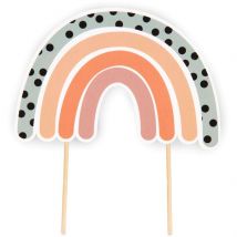 Cake Topper - Boho Rainbow - CREATIVE PARTY