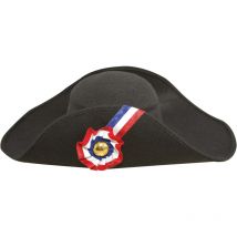 Chapeau De Napoléon - Déguisement - Bicorne - Adulte - Taille Unique - Noir - Petit Joueur